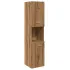 Dulap suspendat de baie, stejar artizanal, 30x30x130 cm, lemn GartenMobel Dekor