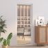 Ușă de interior, negru, 83x201,5 cm, sticlă ESG și aluminiu GartenMobel Dekor