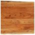 Blat masă 90x80x3,8 cm dreptunghiular lemn acacia margine vie GartenMobel Dekor