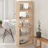 Bibliotecă/Separator cameră,alb,80x30x167,5 cm, lemn masiv pin GartenMobel Dekor