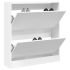 Pantofar, gri sonoma, 80x21x87,5 cm, lemn prelucrat GartenMobel Dekor