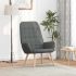 Scaun de relaxare, gri deschis, material textil GartenMobel Dekor