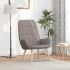 Scaun de relaxare, gri deschis, material textil GartenMobel Dekor