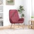 Scaun de relaxare, gri deschis, material textil GartenMobel Dekor