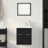 Set mobilier de baie, 2 piese, stejar sonoma, lemn prelucrat GartenMobel Dekor