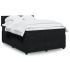 Pat box spring cu saltea, roz, 160x200 cm, catifea GartenMobel Dekor