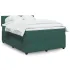 Pat box spring cu saltea, roz, 140x190 cm, catifea GartenMobel Dekor