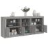 Servantă cu lumini LED, gri sonoma, 181,5x37x67 cm GartenMobel Dekor