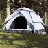 Cort de camping cupolă 5 persoane, setare rapidă, verde GartenMobel Dekor