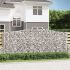 Coșuri gabion arcuite 8 buc, 400x50x140/160 cm, fier galvanizat GartenMobel Dekor