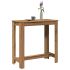 Masă de bar, negru, 102x50x103,5 cm, lemn prelucrat GartenMobel Dekor