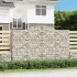 Coșuri gabion arcuite 9 buc, 300x50x80/100 cm, fier galvanizat GartenMobel Dekor