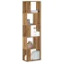 Bibliotecă cu 5 niveluri stejar fumuriu 45x23,5x162,5 cm lemn GartenMobel Dekor