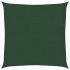 Pânză parasolar, verde închis, 4 x 4 m, HDPE, 160 g / m² GartenMobel Dekor
