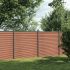 Panou pentru gard, gri, 353x186 cm, WPC GartenMobel Dekor