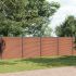 Panouri pentru gard, maro, 353x186 cm, WPC GartenMobel Dekor