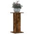 Suporturi de plante 2 buc. stejar fumuriu 30x30x80 cm lemn GartenMobel Dekor