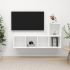 Set de dulapuri TV, 2 piese, gri beton, lemn prelucrat GartenMobel Dekor