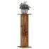 Suporturi de plante 2 buc. lemn vechi 30x30x80cm lemn prelucrat GartenMobel Dekor