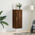 Dulap de perete, maro stejar, 34,5x34x90 cm, lemn prelucrat GartenMobel Dekor