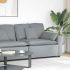 Modul modular de capăt pentru cotieră canapea cu perne 100 cm GartenMobel Dekor