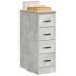 Dulap depozitare garaj Beton Gri 40x51x85 cm lemn masiv de pin GartenMobel Dekor