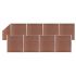 Set de panouri de gard, negru, 1484x(105-186) cm, WPC   GartenMobel Dekor