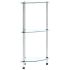 Raft cu 3 niveluri, transparent, 30x30x67 cm, sticlă securizată GartenMobel Dekor
