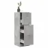 Dulap de farmacie, gri beton, 30x41x144,5 cm, lemn prelucrat GartenMobel Dekor