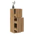 Dulap de farmacie, sonoma gri, 40x41x118 cm, lemn prelucrat GartenMobel Dekor