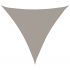 Pânză parasolar gri deschis 4x5x5 m HDPE 160 g/m² triunghiular GartenMobel Dekor