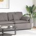 Modul modular de capăt pentru cotieră canapea cu perne 100 cm GartenMobel Dekor