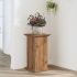 Suport de plante, alb, 33x33x60 cm, lemn prelucrat GartenMobel Dekor