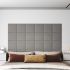 Panouri de perete 12 buc. gri deschis 90x30 cm textil 3,24 m² GartenMobel Dekor
