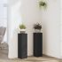 Suporturi de plante, 2 buc., alb, 17x17x60 cm, lemn prelucrat GartenMobel Dekor