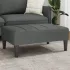 Taburet, gri închis, 77x55x31 cm, material textil GartenMobel Dekor