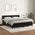 Pat box spring cu saltea, verde închis, 180x200 cm, catifea GartenMobel Dekor