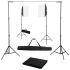 Kit studio foto cu lumini softbox și fundal GartenMobel Dekor