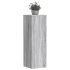 Suporturi plante, 2 buc., alb, 33x33x100 cm, lemn prelucrat GartenMobel Dekor