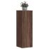 Suporturi plante, 2 buc., alb, 33x33x100 cm, lemn prelucrat GartenMobel Dekor
