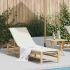 Sezlong 55x199x30 cm bambus GartenMobel Dekor