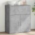Dulap, stejar fumuriu, 60x31x70 cm, lemn prelucrat GartenMobel Dekor