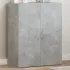Dulap de birou, gri beton, 60x32x190 cm, PAL   GartenMobel Dekor