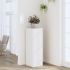 Suport de plante, alb, 33x33x100 cm, lemn prelucrat GartenMobel Dekor