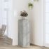 Suport de plante, alb, 33x33x100 cm, lemn prelucrat GartenMobel Dekor