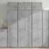 Dulap înalt, gri beton, 70x42,5x185 cm, lemn prelucrat GartenMobel Dekor