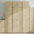 Dulap înalt, gri beton, 70x42,5x185 cm, lemn prelucrat GartenMobel Dekor