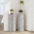 Suporturi de plante, 2 buc., alb, 25x25x80 cm, lemn prelucrat GartenMobel Dekor