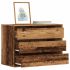 Dulap colț cu sertare lemn vechi 60x41x76 cm lemn prelucrat GartenMobel Dekor