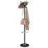 Cuier cu suport umbrelă, alb, 180 cm, fier vopsit electrostatic GartenMobel Dekor